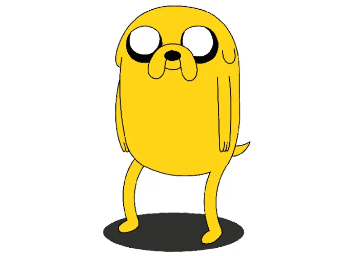 jake the dog standing