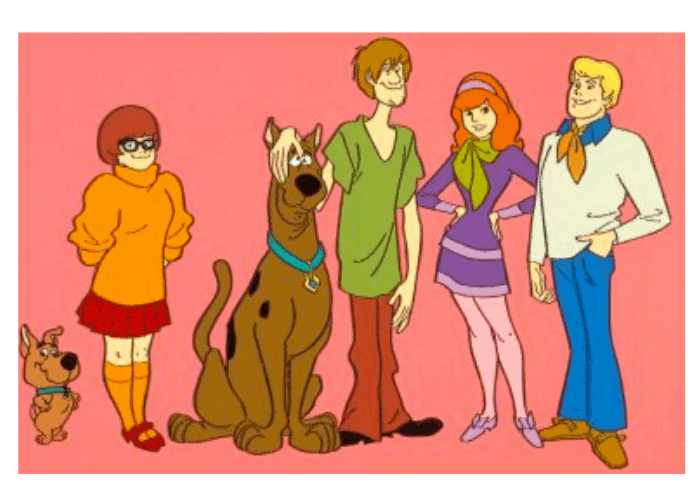 scrappy doo and the rest of the scooby-doo cartoon cast