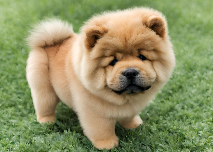 teacup chow chow close up photo